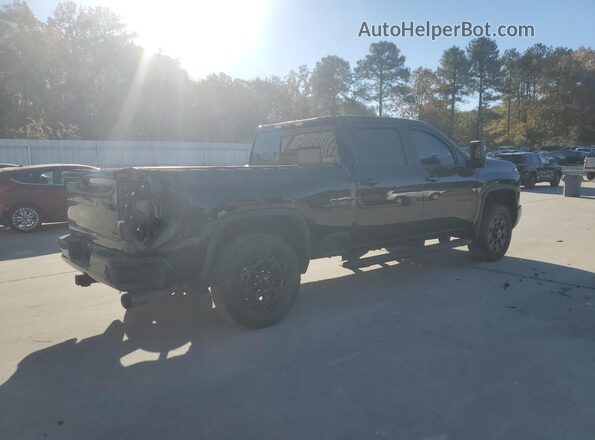 2GC4YPEYXR1221253 2024 CHEVROLET SILVERADO Черный Задняя правая четверть