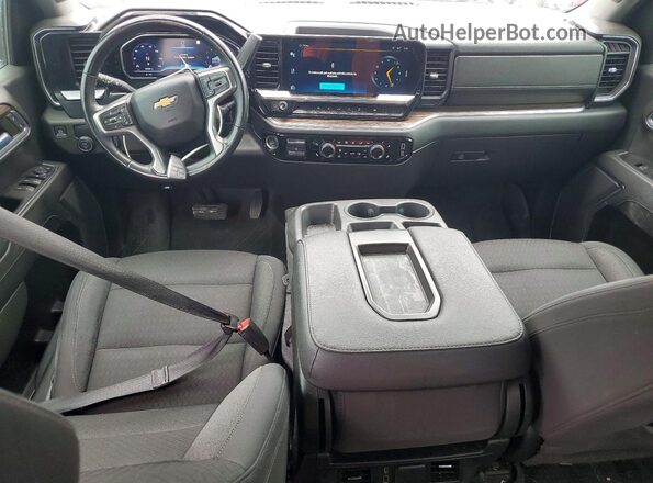 2GCPACED0P1137530 2023 CHEVROLET SILVERADO White წინა პანელის ხედი