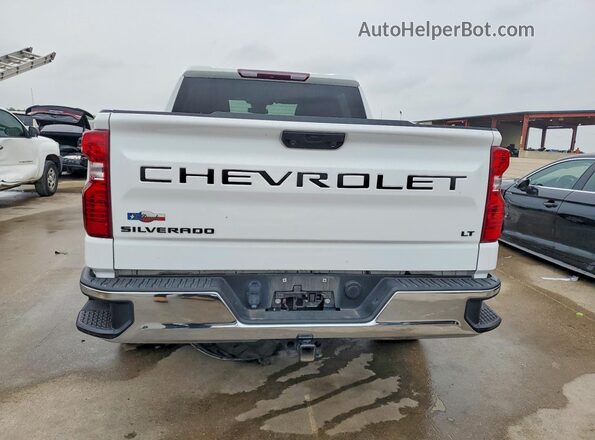 2GCPACED0P1137530 2023 CHEVROLET SILVERADO White უკანა ხედი
