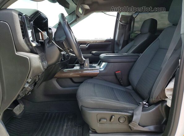 2GCPACED1N1510958 2022 CHEVROLET SILVERADO White Vista interior delantera