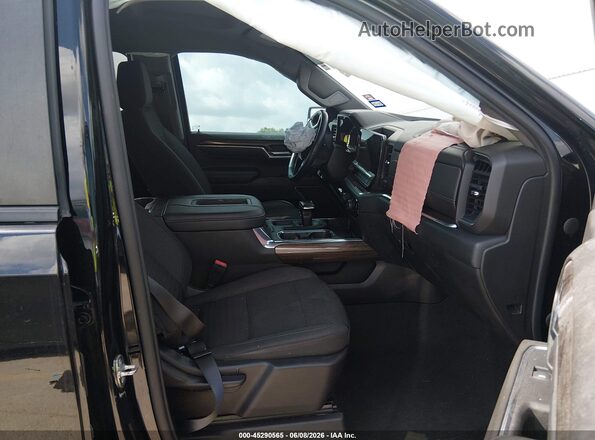 2GCPACED2N1506109 2022 CHEVROLET SILVERADO Black Вид салону спереду