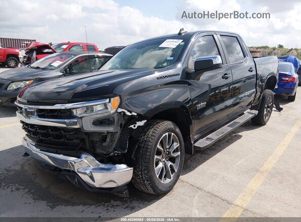 2GCPACED2N1506109 2022 CHEVROLET SILVERADO Black Передня ліва чверть
