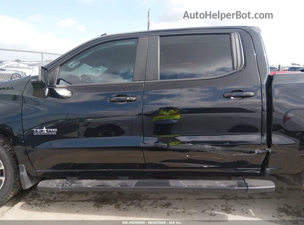 2GCPACED2N1506109 2022 CHEVROLET SILVERADO Black Вид задньої частини салону
