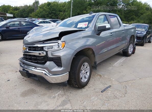 2GCPACED3T1124734 2026 CHEVROLET SILVERADO Gray Առջևի ձախ երեք քառորդ տեսարան