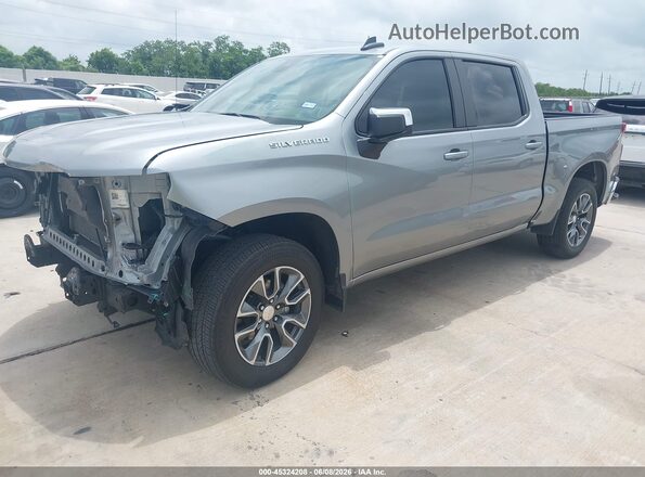 2GCPACED4S1169292 2025 CHEVROLET SILVERADO Gray Vista tres cuartos delantera izquierda