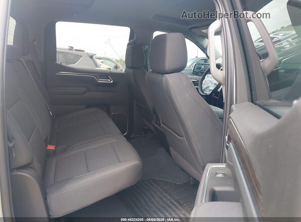 2GCPACED4S1169292 2025 CHEVROLET SILVERADO Gray Vista de la etiqueta del VIN