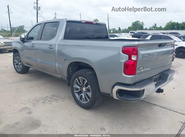 2GCPACED4S1169292 2025 CHEVROLET SILVERADO Gray Trasero izquierdo