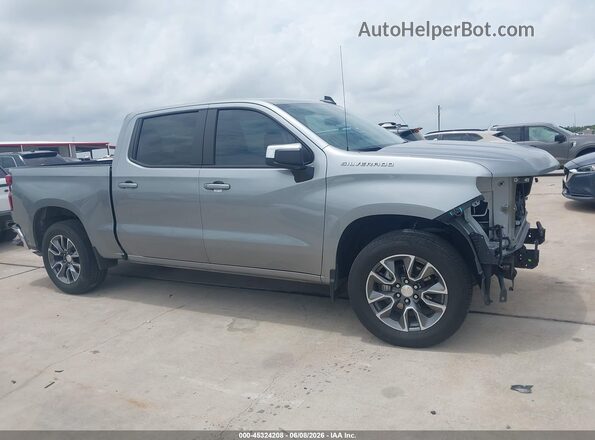 2GCPACED4S1169292 2025 CHEVROLET SILVERADO Gray Vista interior trasera