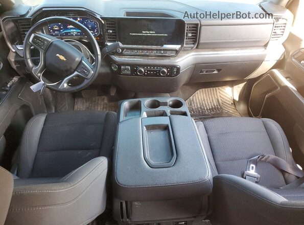 2GCPACED7P1118067 2023 CHEVROLET SILVERADO Black წინა პანელის ხედი