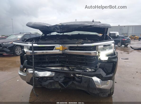 2GCPACED8N1506339 2022 CHEVROLET SILVERADO Черный Вид спереди