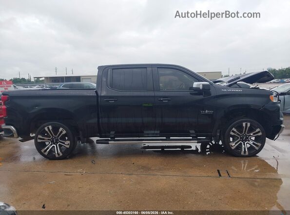 2GCPACED8N1506339 2022 CHEVROLET SILVERADO Черный Вид задней части салона