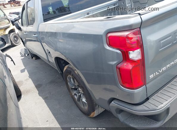 2GCPADED1S1118984 2025 CHEVROLET SILVERADO Gray Հետևի ձախ