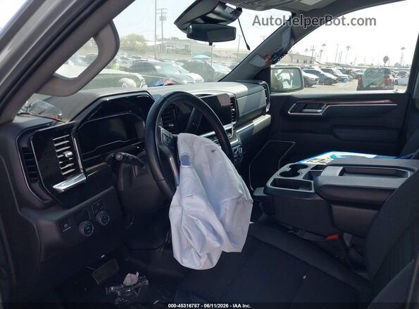 2GCPADED1S1118984 2025 CHEVROLET SILVERADO Gray Սալոնի դիմացի տեսք