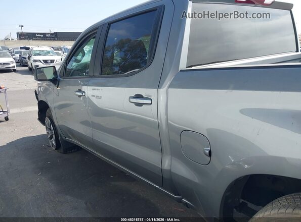 2GCPADED1S1118984 2025 CHEVROLET SILVERADO Gray Սալոնի հետևի տեսք