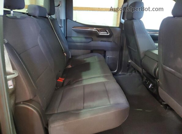 2GCPADED8T1162899 2026 CHEVROLET SILVERADO Black უკანა სავარძლების ხედი