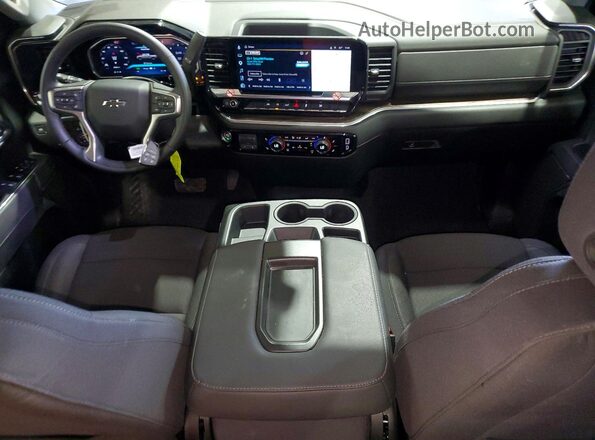 2GCPADED8T1162899 2026 CHEVROLET SILVERADO Black წინა პანელის ხედი