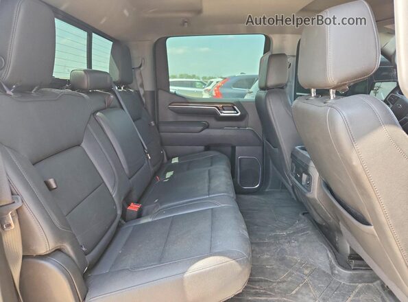 2GCPADED9R1270666 2024 CHEVROLET SILVERADO White Հետևի նստատեղերի տեսք