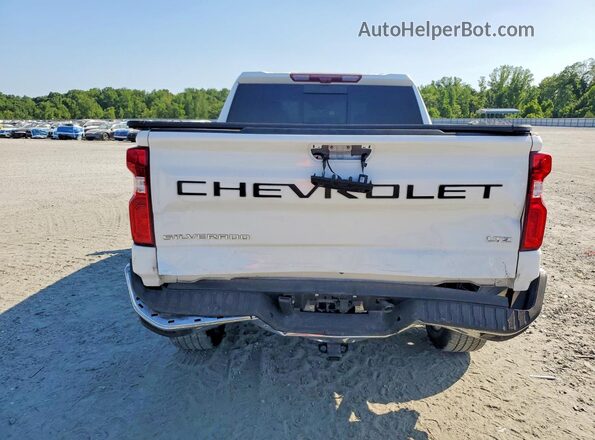 2GCPAEED7S1189354 2025 CHEVROLET SILVERADO White Հետևի տեսք