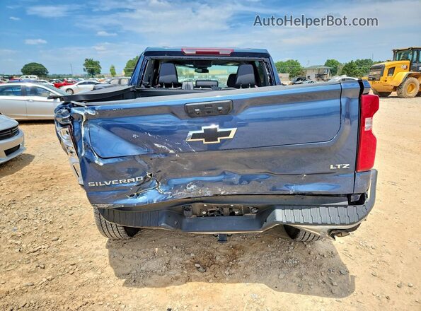 2GCPAEED8R1154073 2024 CHEVROLET SILVERADO Blue Հետևի տեսք