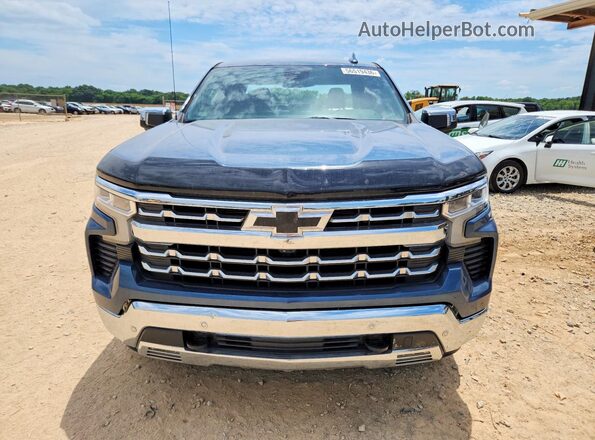 2GCPAEED8R1154073 2024 CHEVROLET SILVERADO Blue Դիմացի տեսք