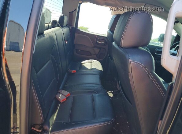 2GCRCMEC0K1209559 2019 CHEVROLET SILVERADO Black Vista de los asientos traseros