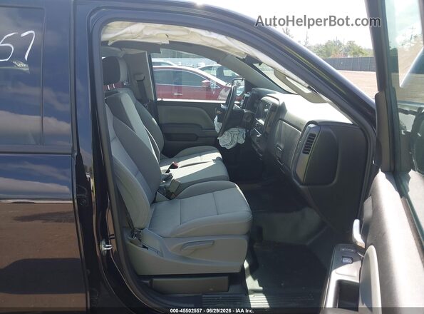 2GCRCNEC1K1211584 2019 CHEVROLET SILVERADO Black Вид салону спереду