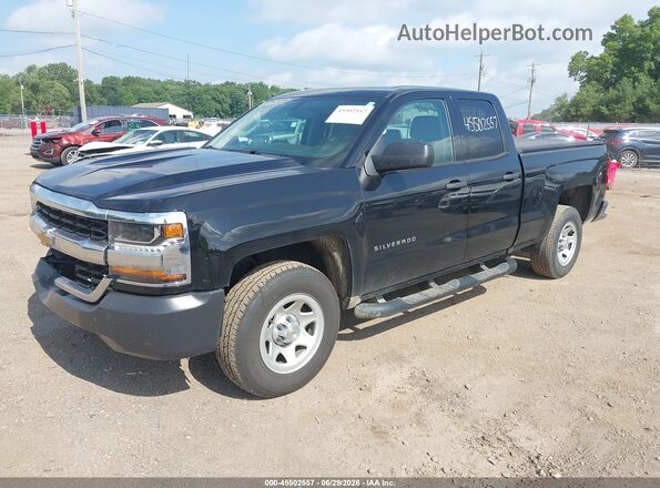 2GCRCNEC1K1211584 2019 CHEVROLET SILVERADO Black Передня ліва чверть