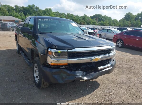 2GCRCNEC1K1211584 2019 CHEVROLET SILVERADO Black Вид спереду