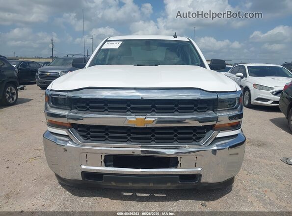 2GCRCNEC5K1116185 2019 CHEVROLET SILVERADO White Widok zestawu wskaźników