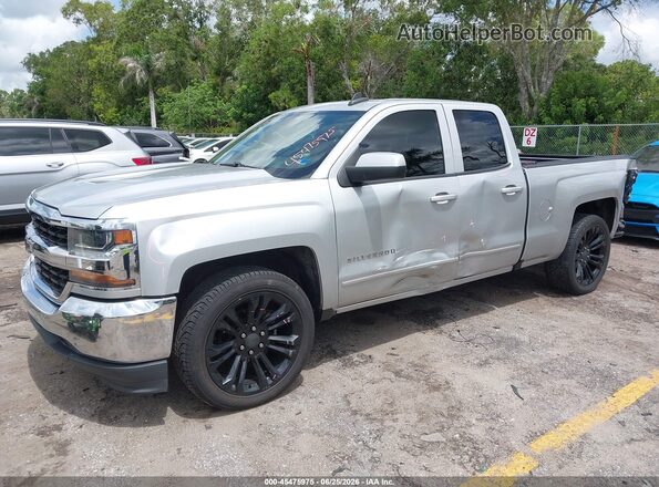 2GCRCPEC0K1141118 2019 CHEVROLET SILVERADO Silver Առջևի ձախ երեք քառորդ տեսարան