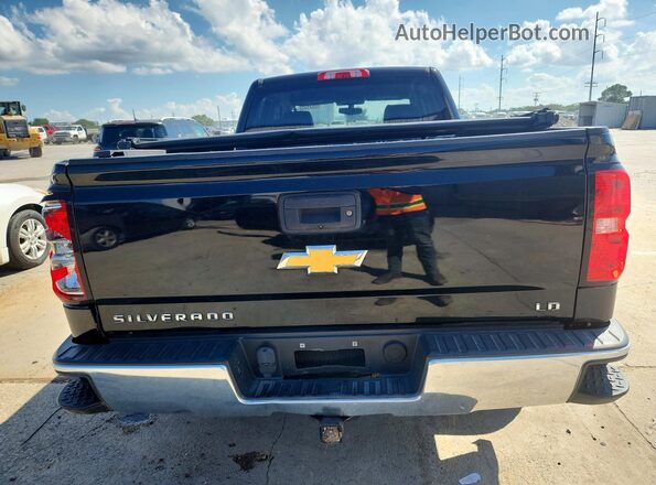 2GCRCPEC4K1142921 2019 CHEVROLET SILVERADO Black Rear view