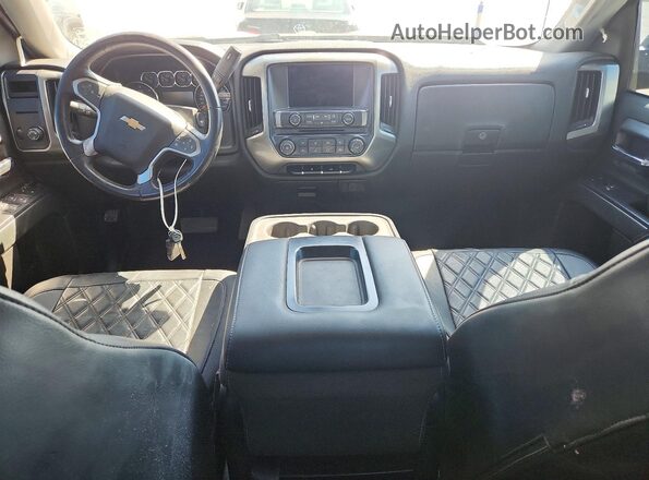2GCRCPEC4K1142921 2019 CHEVROLET SILVERADO Black Dashboard view