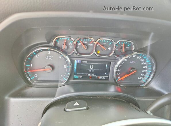 2GCRCPEC5K1121995 2019 CHEVROLET SILVERADO Silver Вид щитка приладів