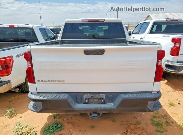 2GCUDAED3P1116122 2023 CHEVROLET SILVERADO White უკანა ხედი