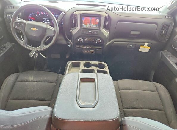 2GCUDAED3P1116122 2023 CHEVROLET SILVERADO White წინა პანელის ხედი
