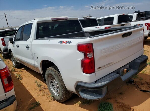 2GCUDAED3P1116122 2023 CHEVROLET SILVERADO White უკანა მარცხენა
