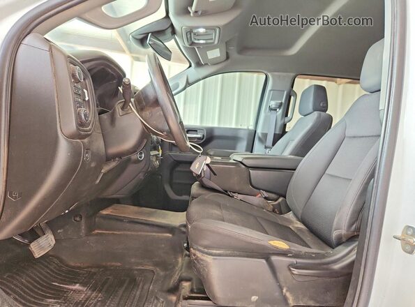 2GCUDAED3P1116122 2023 CHEVROLET SILVERADO White წინა სალონის ხედი