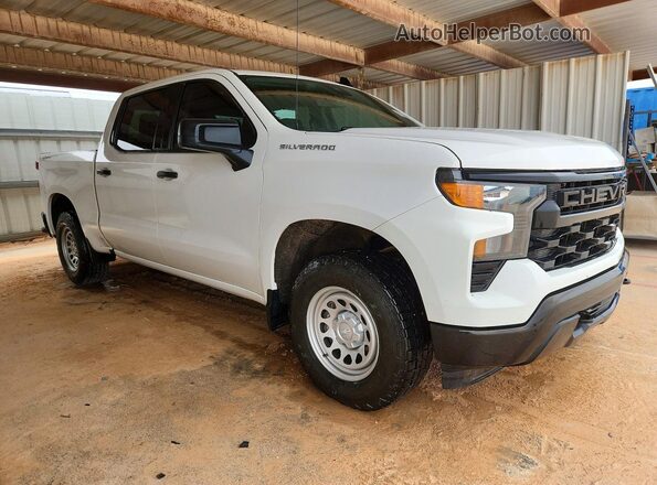2GCUDAED3P1116122 2023 CHEVROLET SILVERADO White წინა მარჯვენა