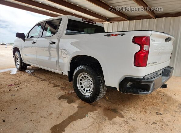 2GCUDAED3P1116122 2023 CHEVROLET SILVERADO White VIN კოდის სტიკერის ხედი