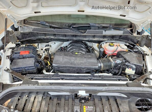 2GCUDAED3P1116122 2023 CHEVROLET SILVERADO White უკანა სალონის ხედი