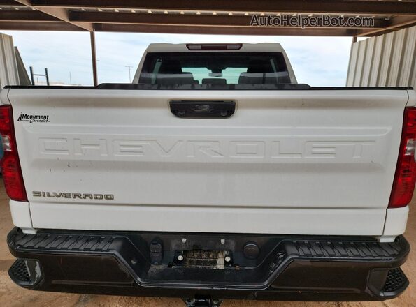 2GCUDAED3P1116122 2023 CHEVROLET SILVERADO White სალონის 360-გრადუსიანი ხედი