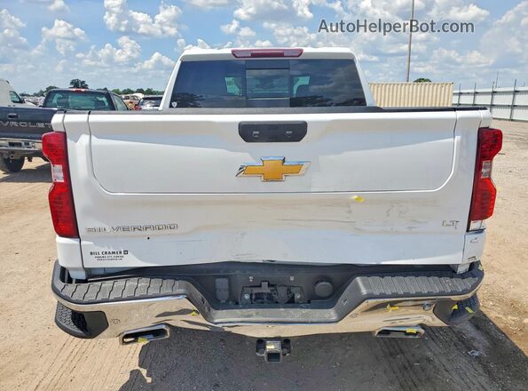 2GCUDDED0R1222418 2024 CHEVROLET SILVERADO White Հետևի տեսք
