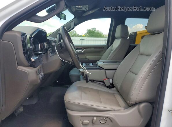 2GCUDDED0R1222418 2024 CHEVROLET SILVERADO White Սալոնի դիմացի տեսք