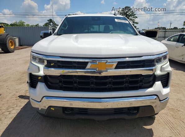 2GCUDDED0R1222418 2024 CHEVROLET SILVERADO White Դիմացի տեսք