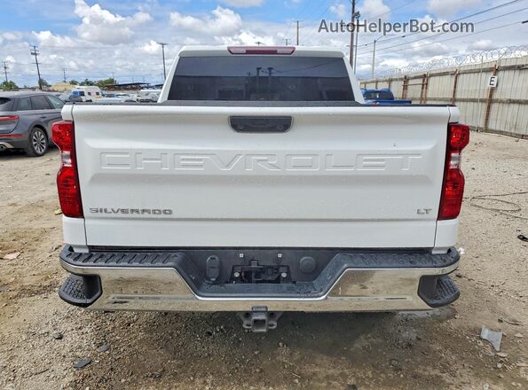 2GCUDDED3R1134432 2024 CHEVROLET SILVERADO White უკანა ხედი