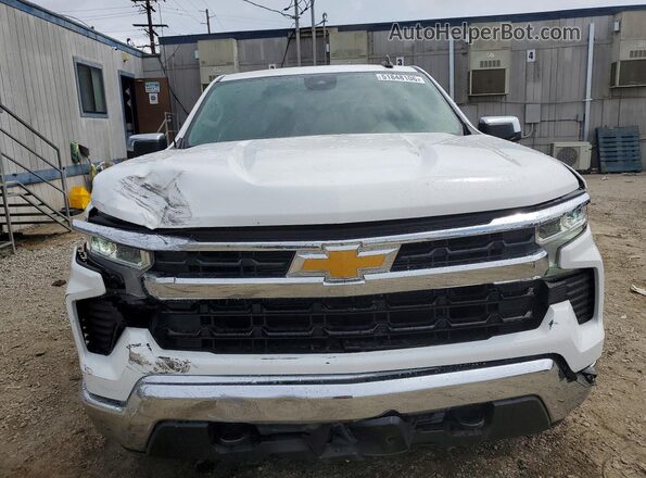 2GCUDDED3R1134432 2024 CHEVROLET SILVERADO White წინა ხედი