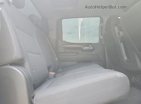 2GCUDDED3R1134432 2024 CHEVROLET SILVERADO White უკანა სავარძლების ხედი