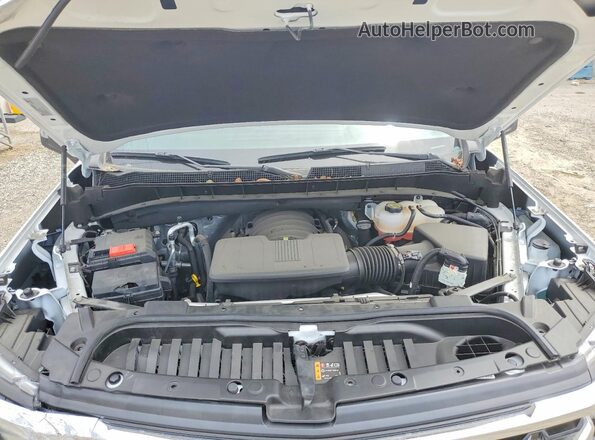 2GCUDDED3R1134432 2024 CHEVROLET SILVERADO White უკანა სალონის ხედი