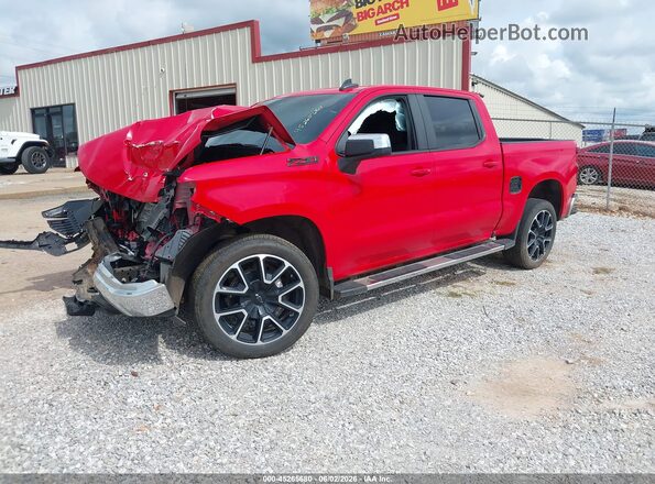 2GCUDDED9P1121293 2023 CHEVROLET SILVERADO Red Przód lewy