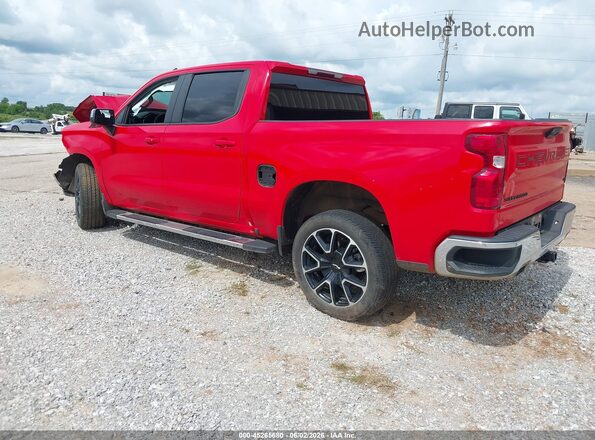 2GCUDDED9P1121293 2023 CHEVROLET SILVERADO Red Tył lewy